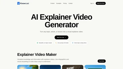 KnowCast website image