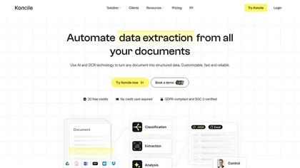 Koncile website image