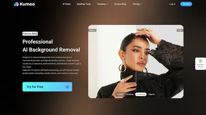Kumoo AI website image