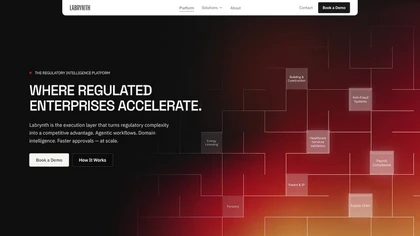 Labrynth AI website image