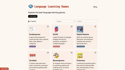 Language Learning Games image