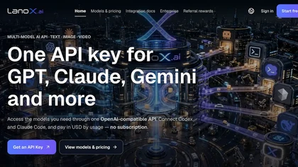 LanoX.ai website image