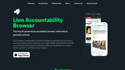Lion Accountability Browser image