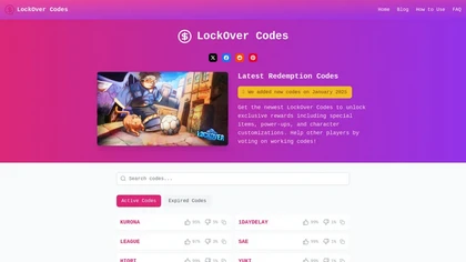 lock over codes website image