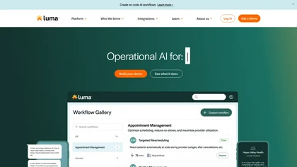 Luma Health website image