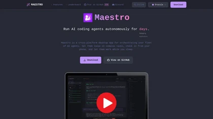 Maestro AI website image