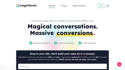 MagicBlocks website image