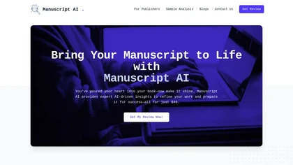Manuscript AI image