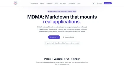 MDMA website image