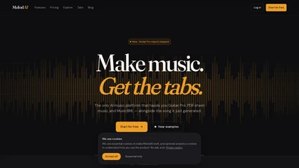 MelodAI website image