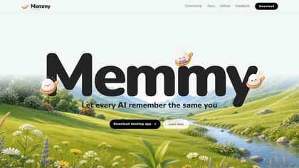 Memmy.bot website image