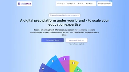 Mentomind AI website image