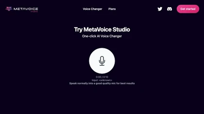 MetaVoice Studio image