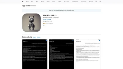 MICRO LLM website image