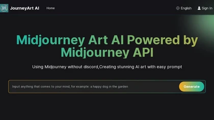 Midjourney Art AI Generator image