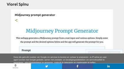 Midjourney Prompt Generator image