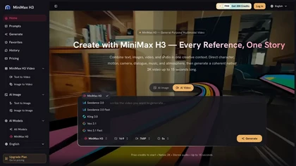 Minimax-h3.io website image