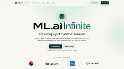 ML.ai website image
