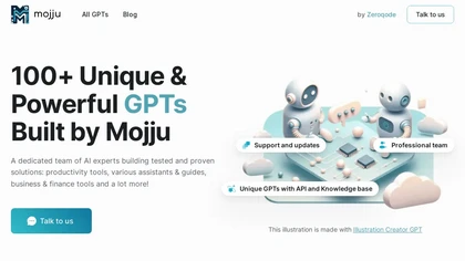 Mojju - 100+ custom GPTs for OpenAI image