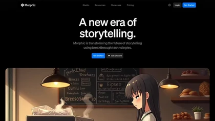 Morphic website image