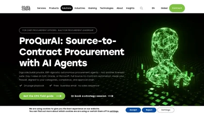 ProQurAI website image