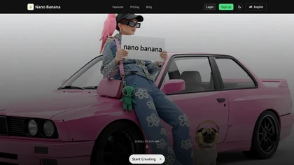 NanoBanana.com website image