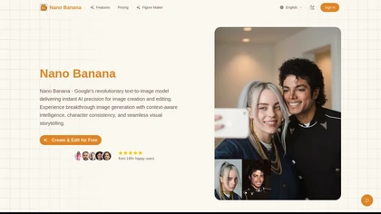 Nano Banana Pro website image