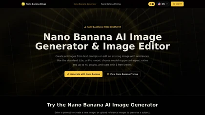 nanobanana.bingo website image
