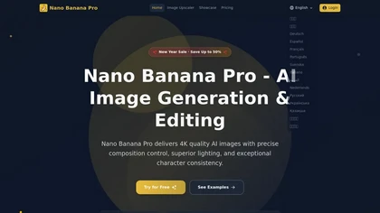 NanoBananaPro.io website image