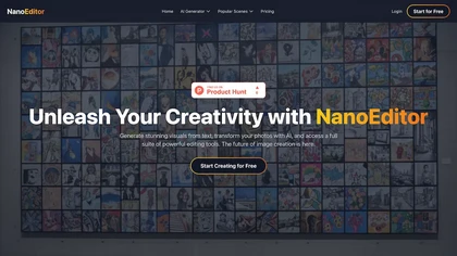NanoEditor website image