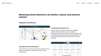 Neural Network website image