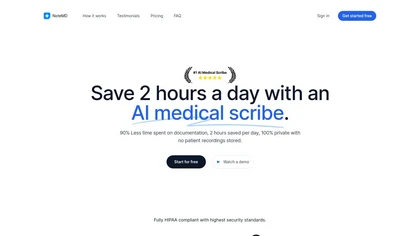 NoteMD website image