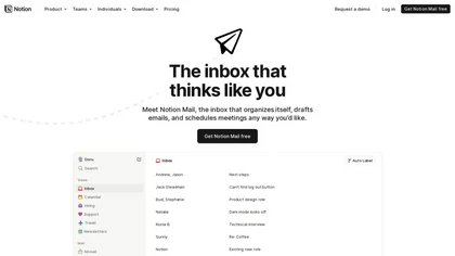 Notion Mail image