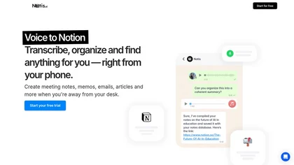 notis.ai website image