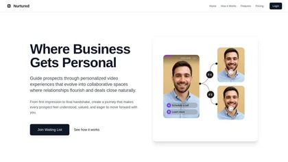 Nurtured website image