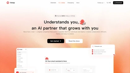 octop website image