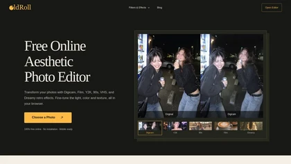 OldRoll website image