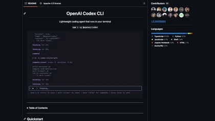 OpenAI Codex CLI image