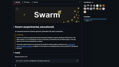 OpenAI swarm image