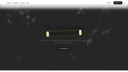 OpenCut website image