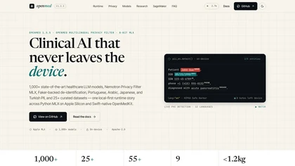 Openmed website image