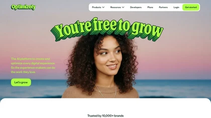 optimizely.com website image