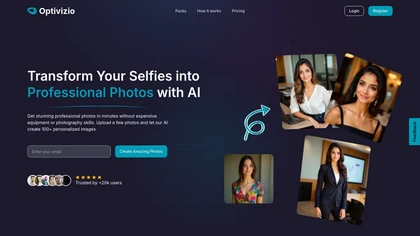 Optivizio website image