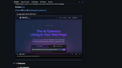 Page-agent website image