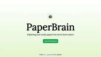Paper Brain image