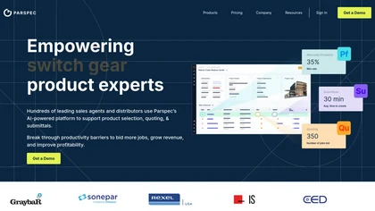 Parspec website image