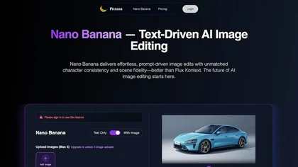 Picnana website image