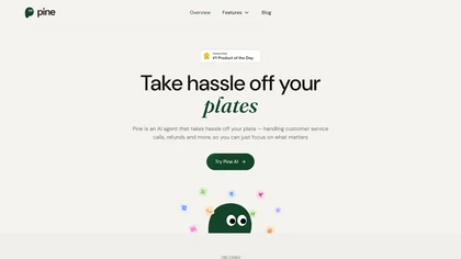 Pine AI website image