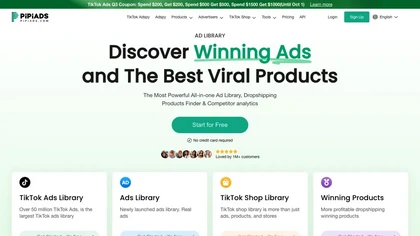 PIPIADS website image