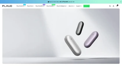 Plaud.ai website image